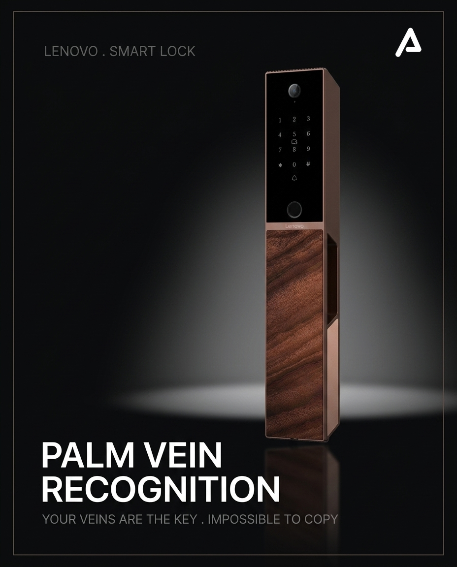 Lenovo F3 - Palm Vein & 3D Face Recognition - 2 Cameras