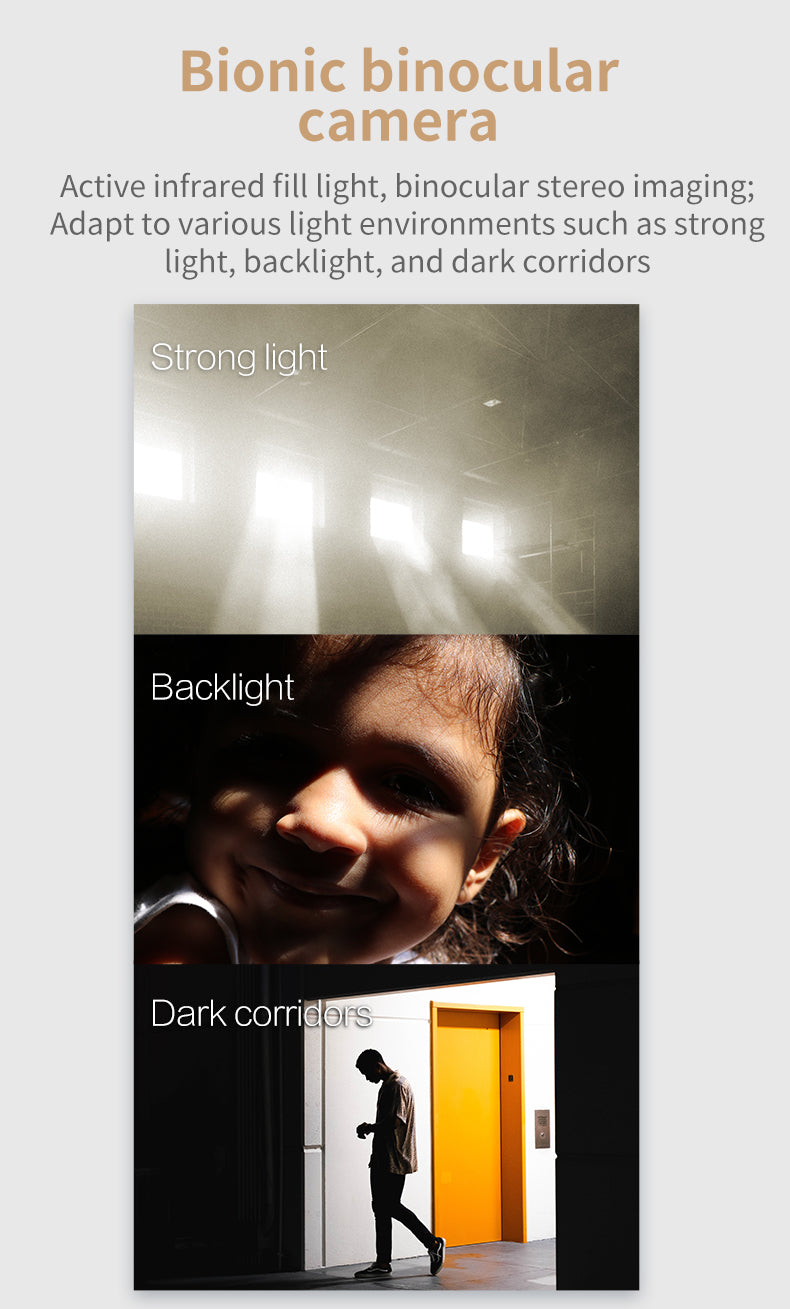 Lenovo X5F Smart Lock - 3D Face Recognition - 4.5 Inch HD Screen