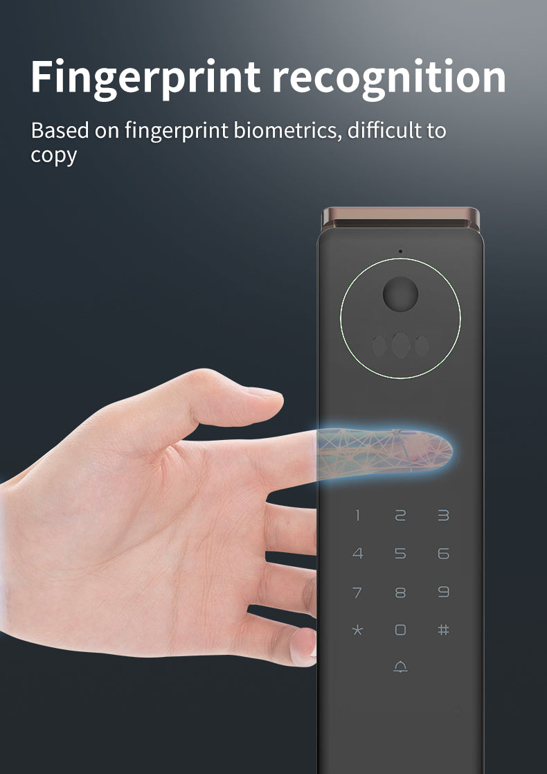 Lenovo X5F Smart Lock - 3D Face Recognition - 4.5 Inch HD Screen