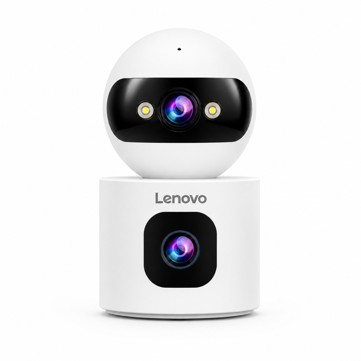 Lenovo XW1 indoor smart camera, dual lens 3MP with auto-tracking — Egypt