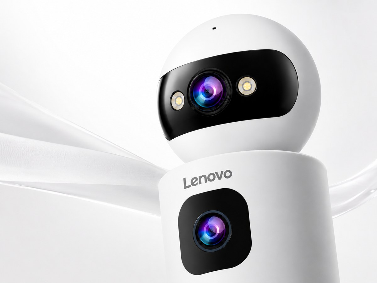 Lenovo XW1 Smart Camera - Indoor - Dual Lens - 3MP - Auto-Tracking