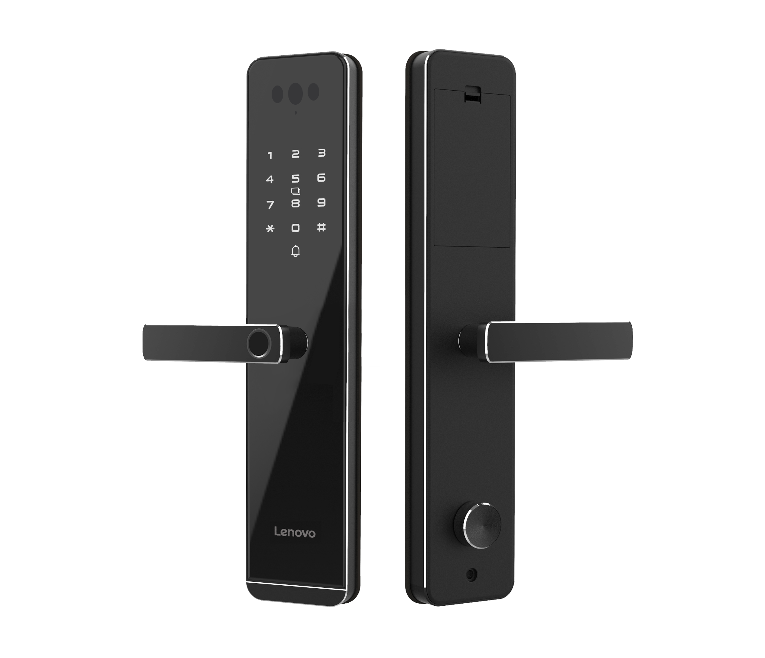 Lenovo E6PRO Smart Lock - 3D Face Recognition - Live Video Surveillance & Video Intercom