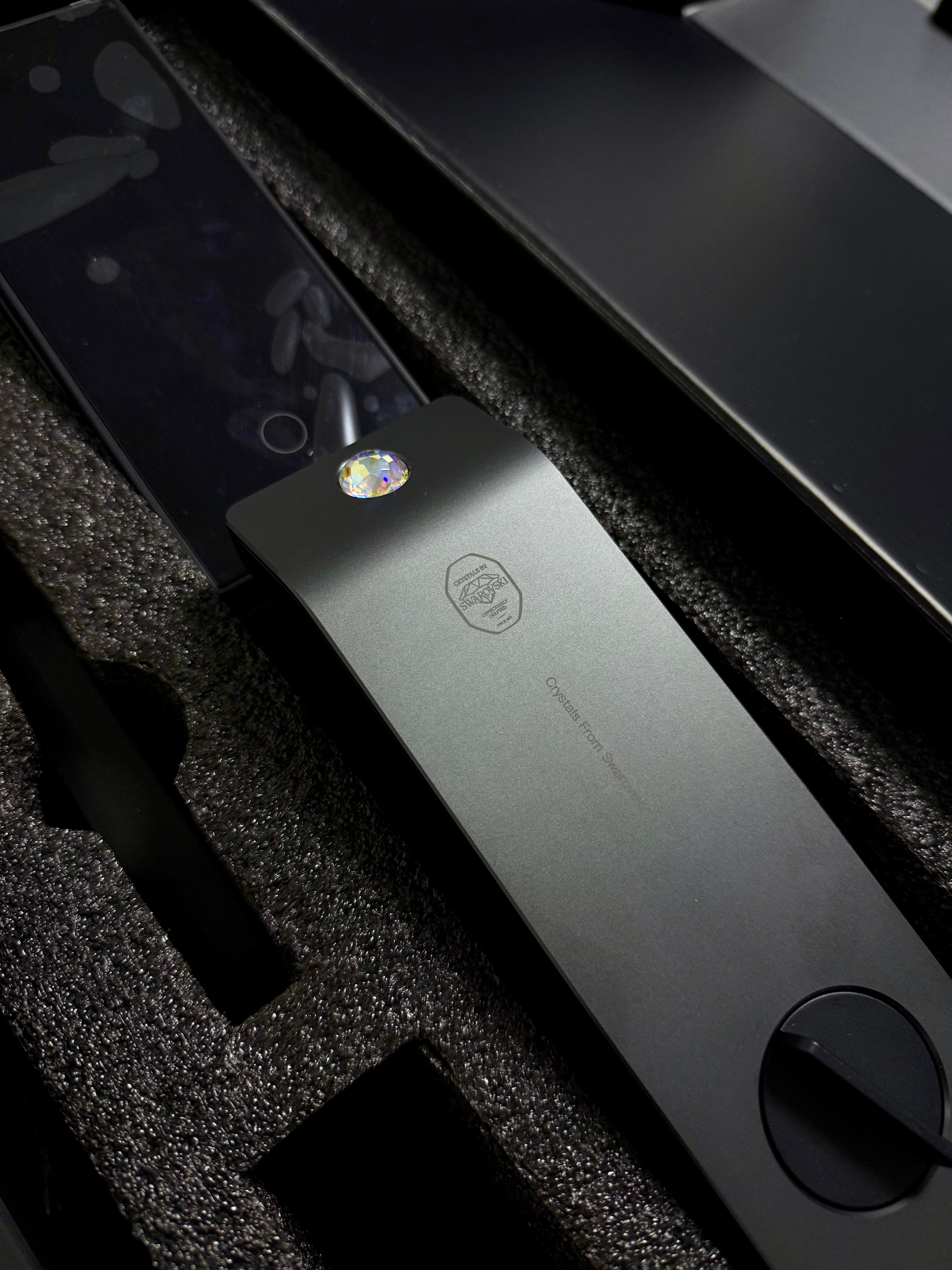 T9+ Swarovski Moorgen Smart Lock - Gem Grey