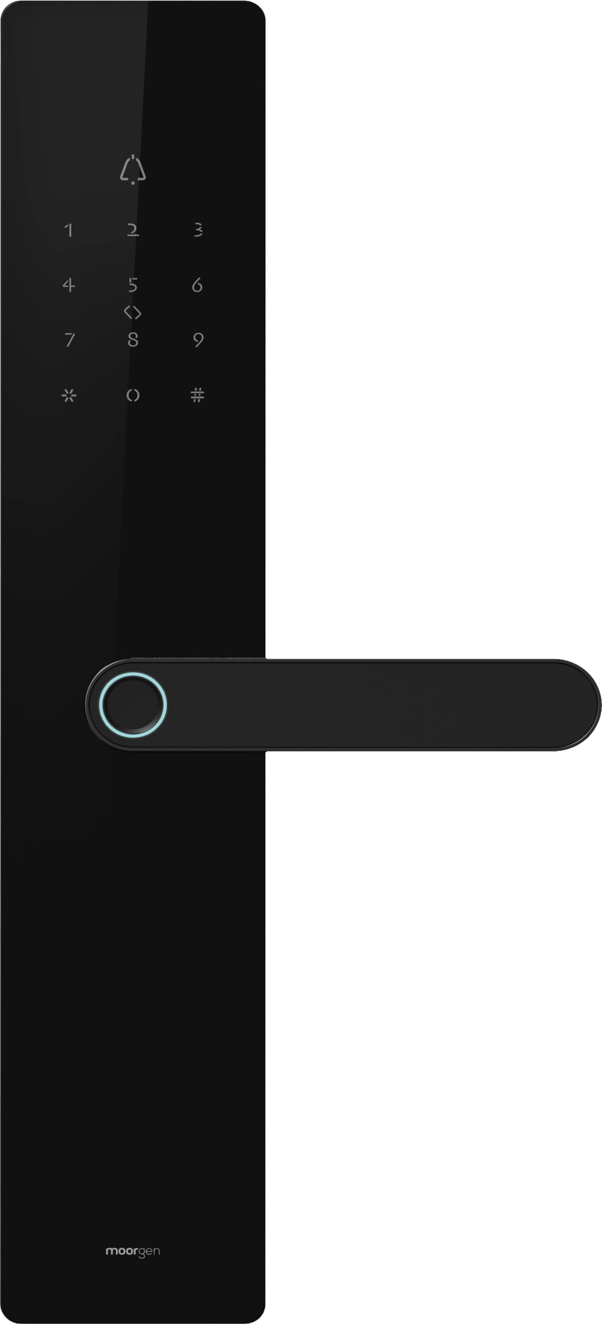 T12 Moorgen Smart Lock - Glass Interface - Office Mode