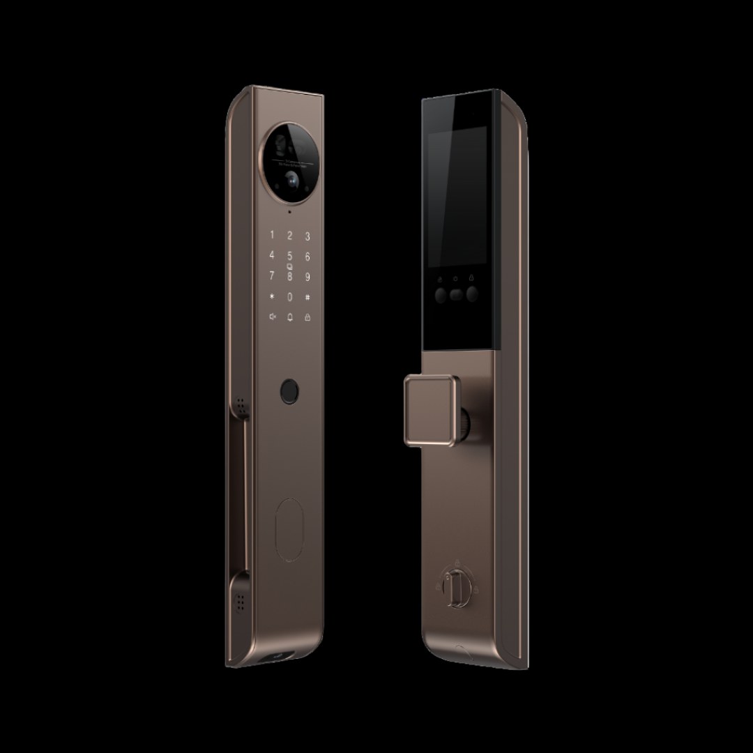 Lenovo X6F golden smart lock with palm vein, 3 cameras and 3D face recognition — Egypt