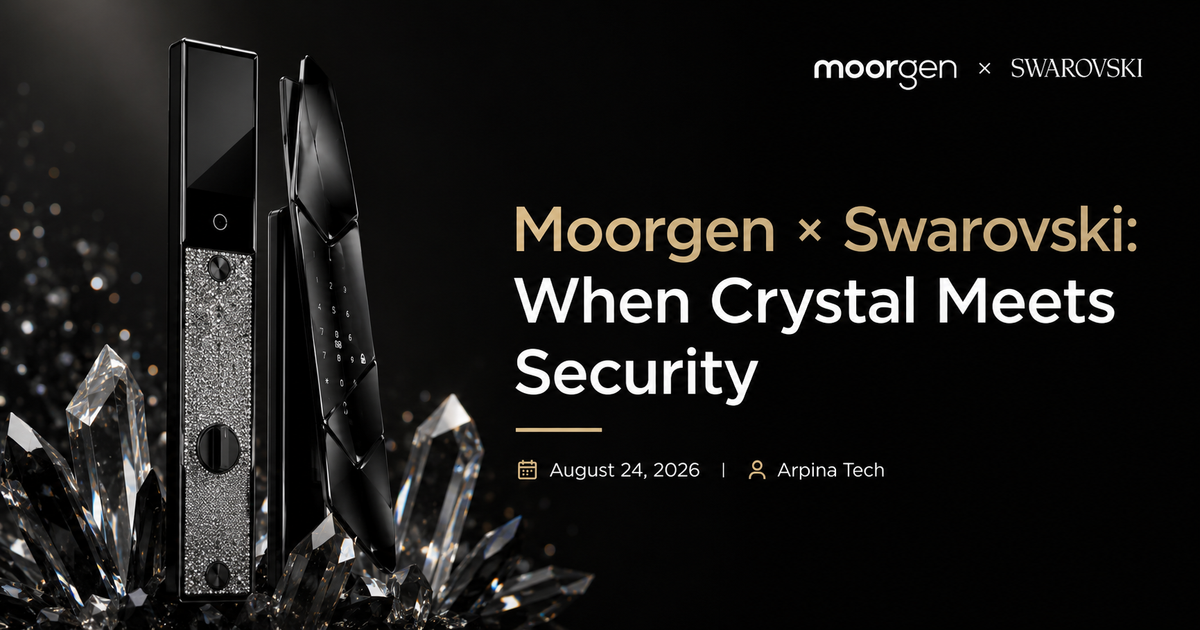 Moorgen × Swarovski: When Crystal Meets Security