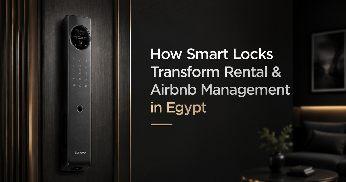 How Smart Locks Transform Rental & Airbnb Management in Egypt