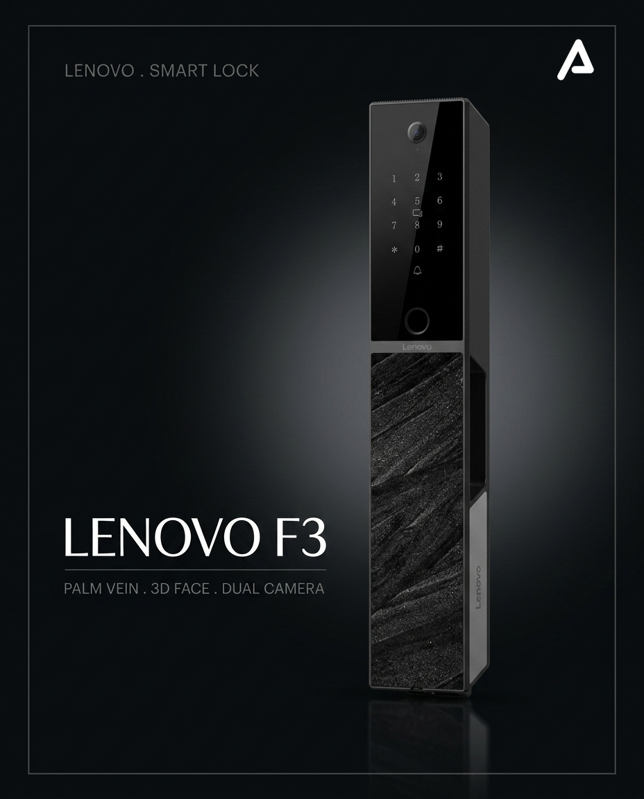 Lenovo F3 - Palm Vein &amp; 3D Face Recognition - 2 Cameras