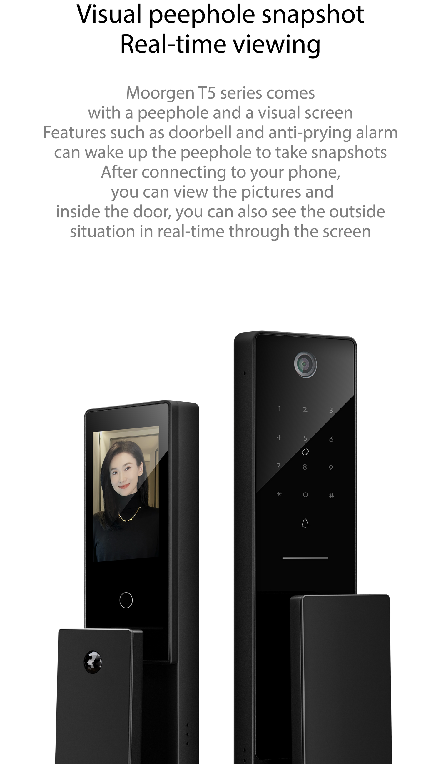 T5+ Swarovski Moorgen Smart Lock