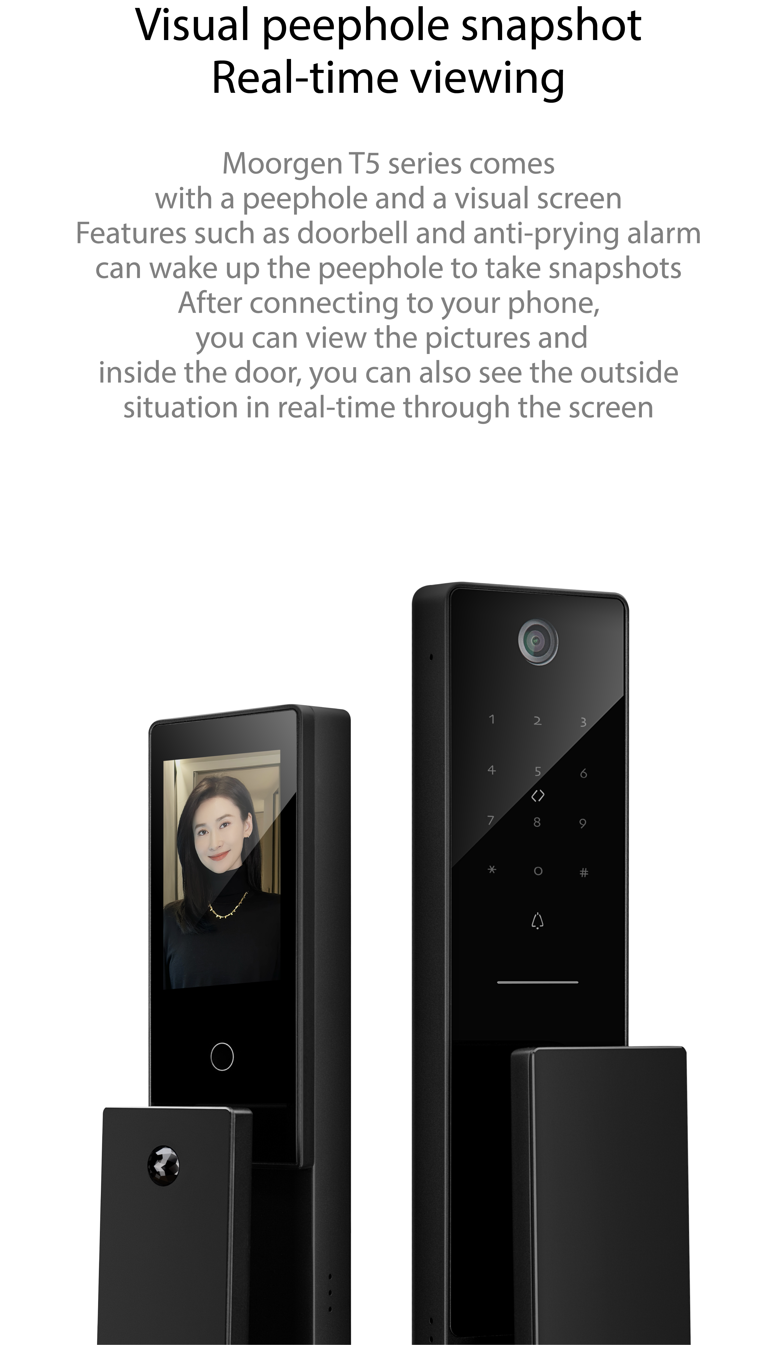 T5+ Swarovski Moorgen Smart Lock