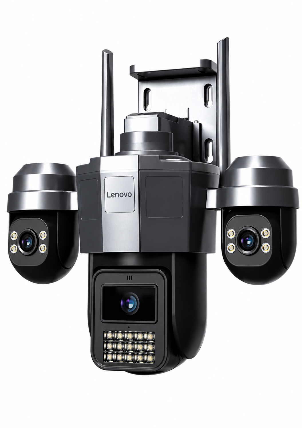 Lenovo W19 outdoor smart camera, triple lens 5MP PTZ with auto-tracking — Egypt