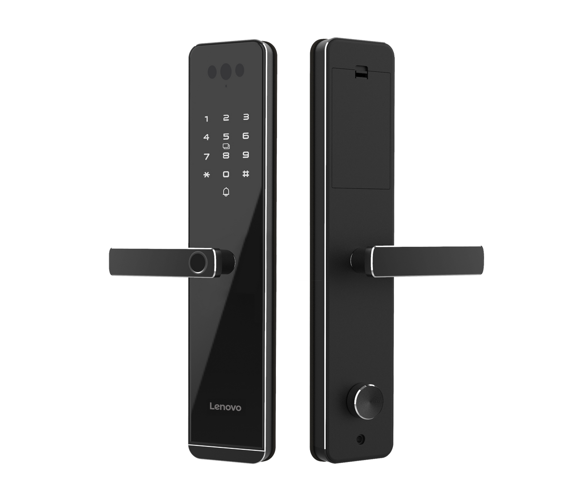 Lenovo E6PRO Smart Lock - 3D Face Recognition -  Live Video Surveillance &amp; Video Intercom