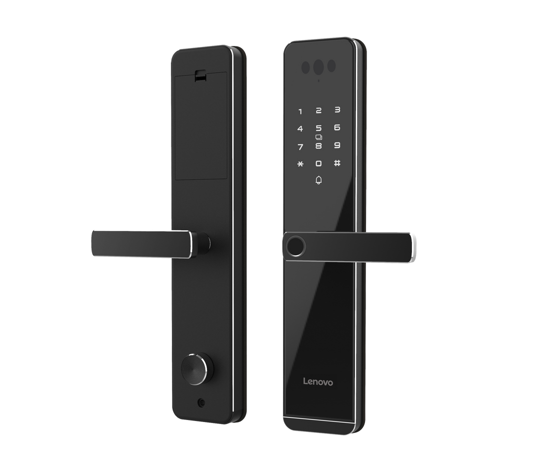 Lenovo E6PRO Smart Lock - 3D Face Recognition -  Live Video Surveillance &amp; Video Intercom