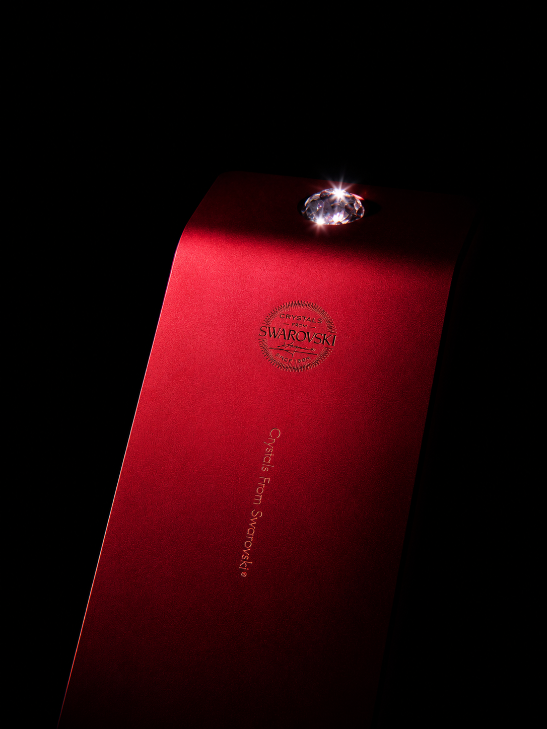 Moorgen T9+ Swarovski smart lock in Ferrari Red with 3D face and palm vein — Egypt