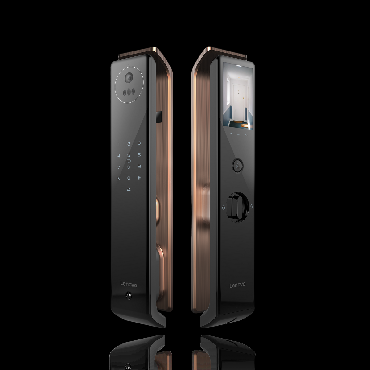 Lenovo X5F smart lock with 3D face recognition and 4.5 inch HD screen — Egypt