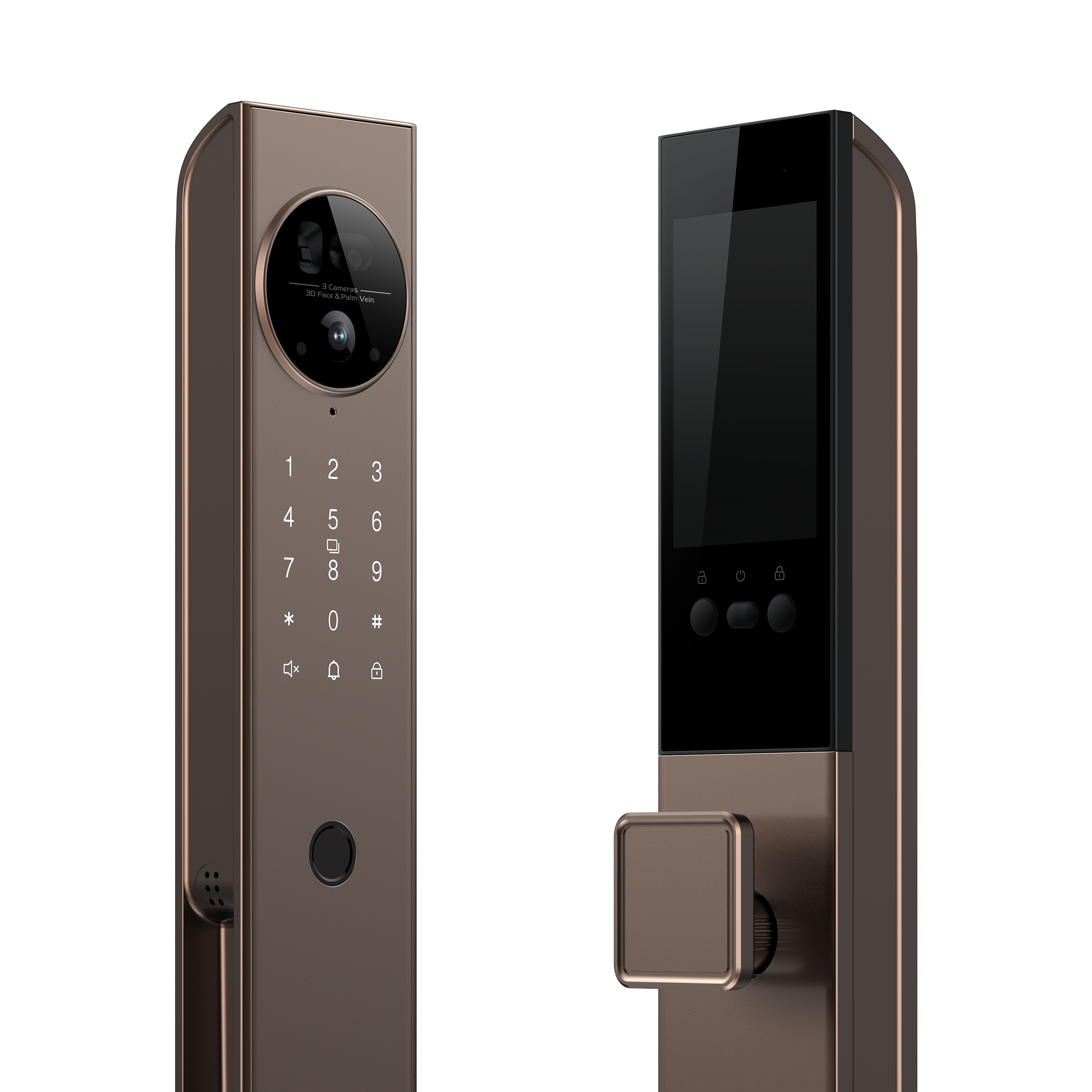 Lenovo X6F smart lock with palm vein and 3 cameras — Arpina Tech Egypt