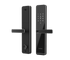 Lenovo E6 WiFi Smart Lock - Lever Lock - Phantom Black - front and back panels