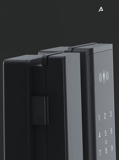 Lenovo U2GF Smart Lock - Glass Doors - 3D Face Recognition - Rechargeable Lithium Battery