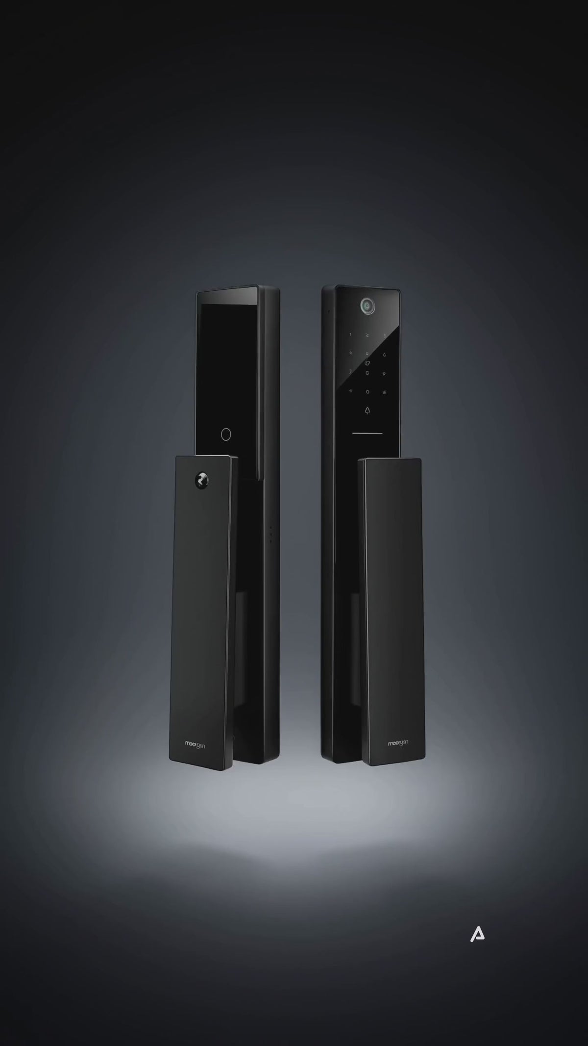 T5+ Swarovski Moorgen Smart Lock - Black