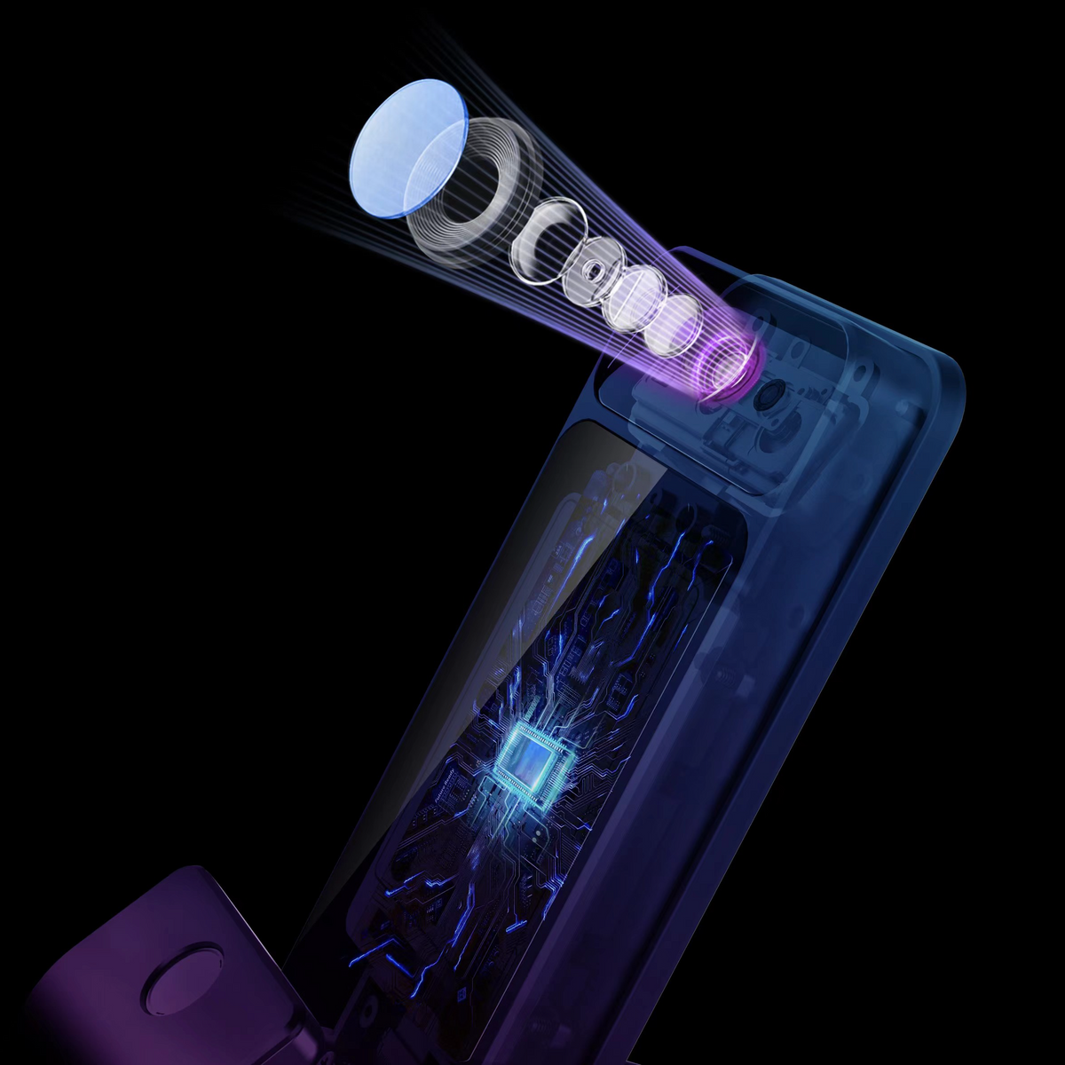 T5+ Swarovski Moorgen Smart Lock - Black