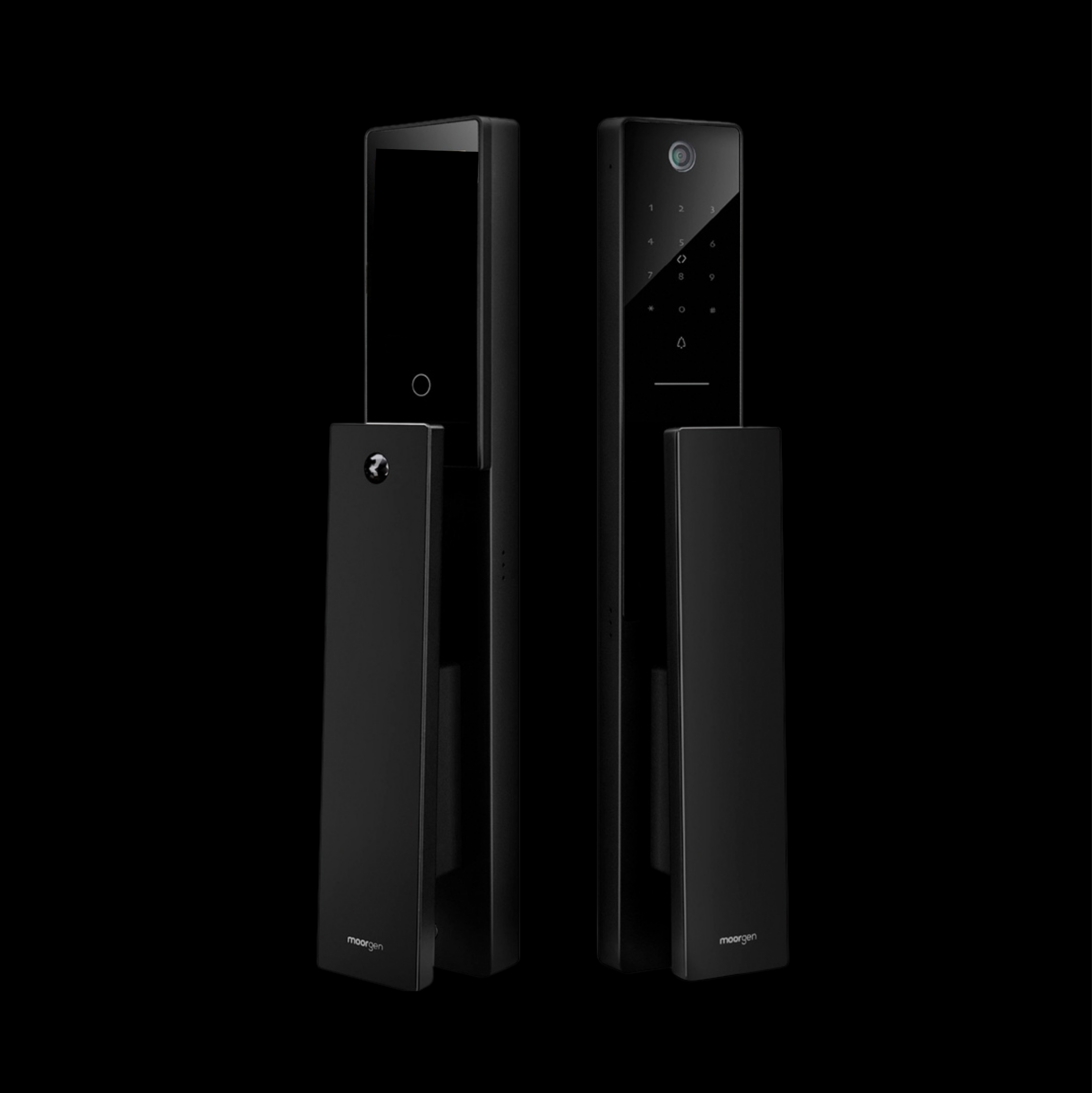 T5+ Swarovski Moorgen Smart Lock - Black